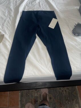 Lululemon Navy Blue Performance Leggings